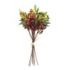 Set Of 2 Styrofoam Polyester-Plastic Berry Bundle