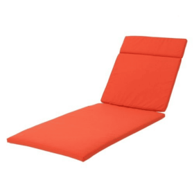 Set Of 2 Salem Outdoor Lounge Chair Cushions (Cushions Only) (Option: Orange)