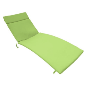 Set Of 2 Salem Outdoor Lounge Chair Cushions (Cushions Only) (Option: GREEN)