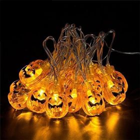 Halloween Lights String 20 LED 3M Pumpkin Lights (Color: color5)