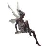 Resin Sitting Fairy Outdoor Garden Ornament