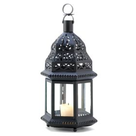 Promenade Ornate Yet Elegant Contemporary Candle Lantern (Color: Color B, size: 12.5 In)