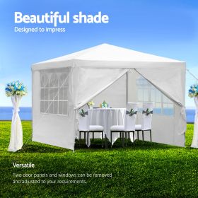 10'x10'20'30' Party Canopy Tent Outdoor Gazebo Heavy Duty Pavilion Event w/ Removable Walls (size: 10'x10' with 4 Walls)