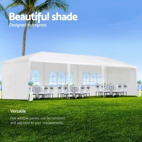 10'x10'20'30' Party Canopy Tent Outdoor Gazebo Heavy Duty Pavilion Event w/ Removable Walls (size: 10'x30' with 5 Walls)