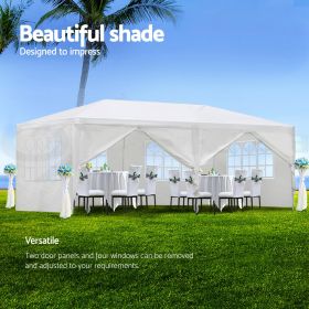 10'x10'20'30' Party Canopy Tent Outdoor Gazebo Heavy Duty Pavilion Event w/ Removable Walls (size: 10'x20' with 6 Walls)
