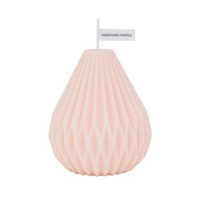 Nordic Style Geometric Lines Pear Shaped Aromatherapy Candles (Color: )