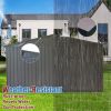 Backyard Storage Shed 11' x 12.5' With Steel Frame & Windows