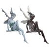 Resin Sitting Fairy Outdoor Garden Ornament