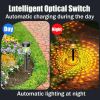 Solar Outdoor Waterproof LED Garden Lights For Illuminating Pathways & Patio